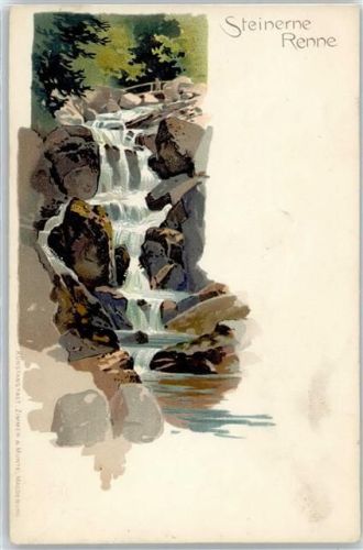 Wernigerode Wasserfall Steinerne Renne