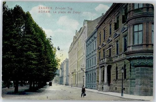 Zagreb Place de Zrinyi
