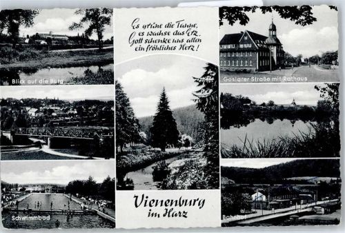Vienenburg Schwimmbad, Brücke, Goslarer Straße, Rathaus, Bahnhof, Burg