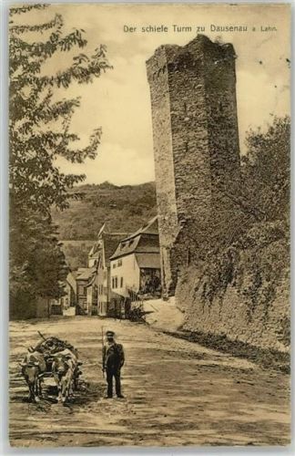 Dausenau Der schiefe Turm