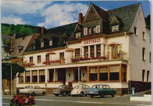 Alken Gasthaus Metzgerei "Zum roten Ochsen" VW-Käfer Opel Kadett B