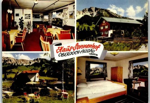 Oberjoch Haus Sonnenhof, mit Innenansicht