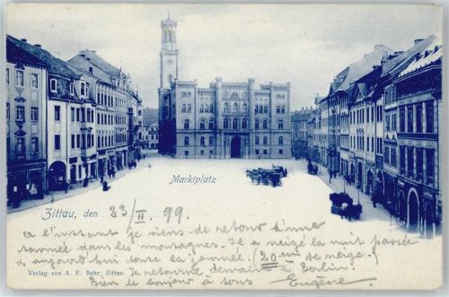 Zittau Marktplatz, Rathaus