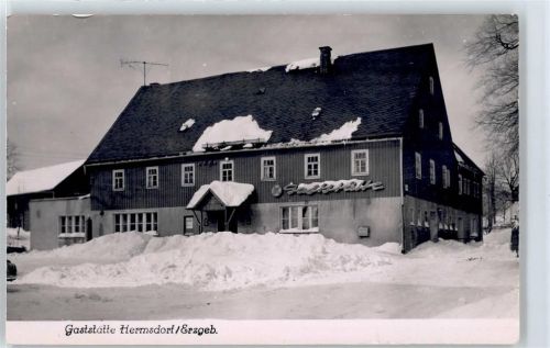 Hermsdorf Gasthaus im Winter