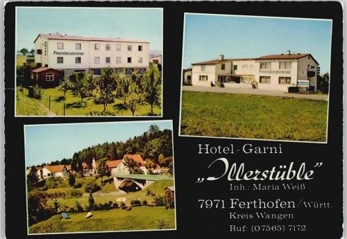 Volkratshofen 1980 Hotel Garni