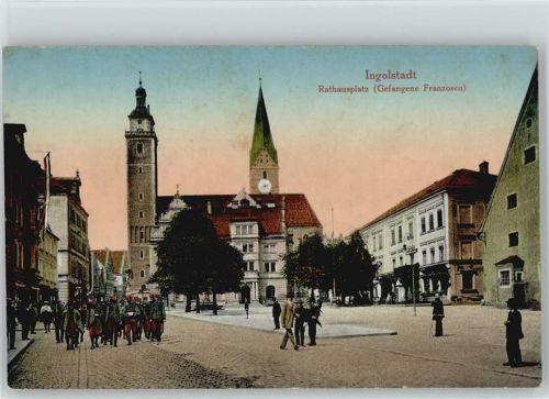 Ingolstadt Rathausplatz Feldpost