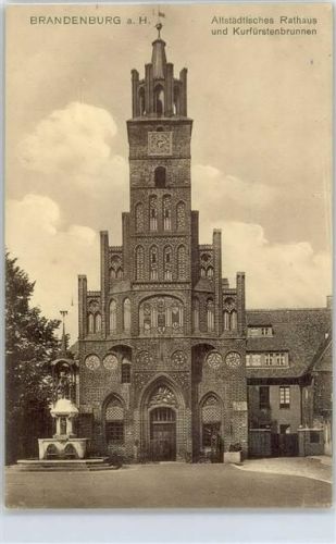 Brandenburg Rathaus, Kurfürstenbrunnen
