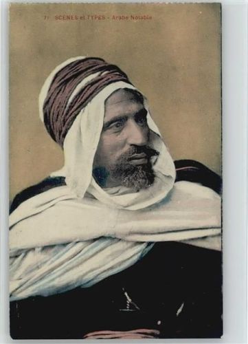 Nr. 71 Scenes et Typen - Arabe Notable Arab. Volkstyp