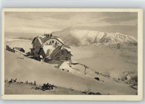 Ottoschutzhaus Winter Hüttenstempel