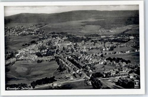 Clausthal-Zellerfeld Fliegeraufnahme