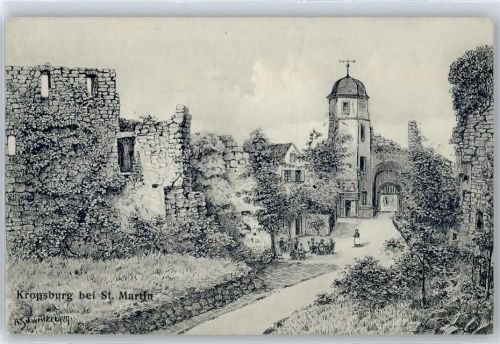 St. Martin Zeichnung Kropsburg