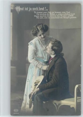 1911 Heut ist ja noch heut ! Mandoline Vers - EAS Verlag Nr. 3477/3