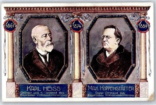 Regensburg Portrait Karl Heiss und Max Koppenstätter