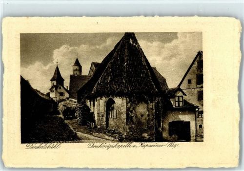 Dinkelsbühl Dreikönigskapelle Kapuzinerweg, Büttenpapier