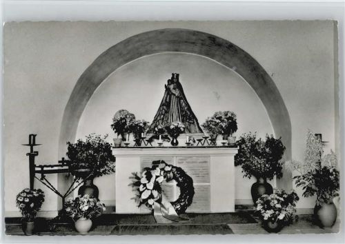 Waltrup Kriegergedächtniskapelle Innenaufnahme Madonna der Landstraße