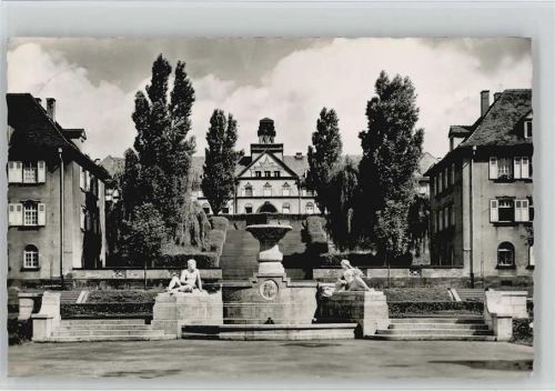 Zweibrücken Mannlichplatz Wittelsbachbrunnen