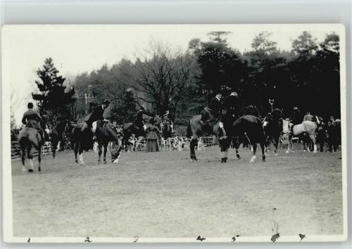 1910 - 1920 Foto AK Fuchsjagd England