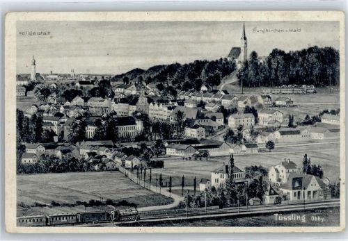 Tüßling Heiligenstadt, Burgkirchen v. Wald, Bahnhof