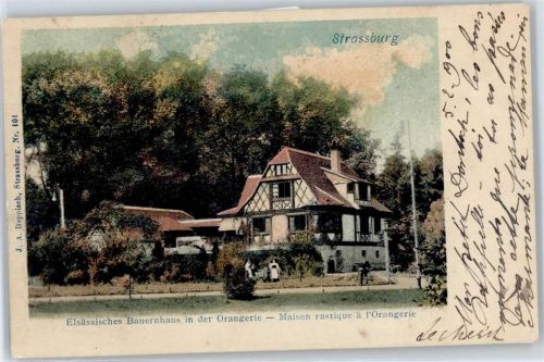 Strasbourg Elsässisches Bauernhaus