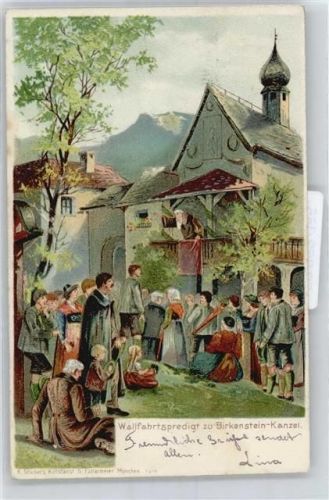 Birkenstein Wallfahrtspredigt zu Birkenstein-Kanzel