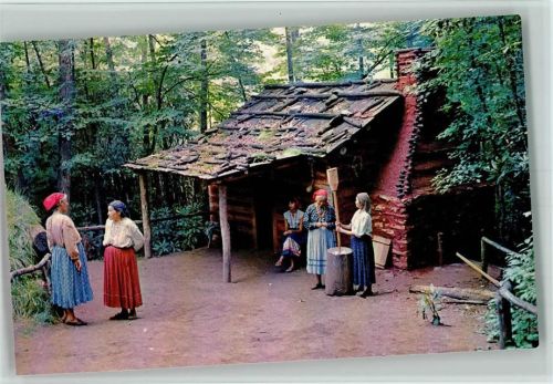 Cherokee Idian Village ca 1960 AK