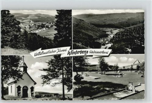 Winterberg Kapelle Minigolfplatz Sprungschanze