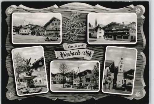83714 W8160 Miesbach - Kirche Brunnen