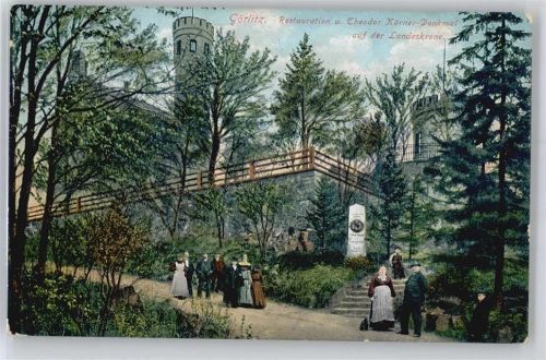 Görlitz Restauration, Theodor-Körner-Denkmal auf der Landeskrone