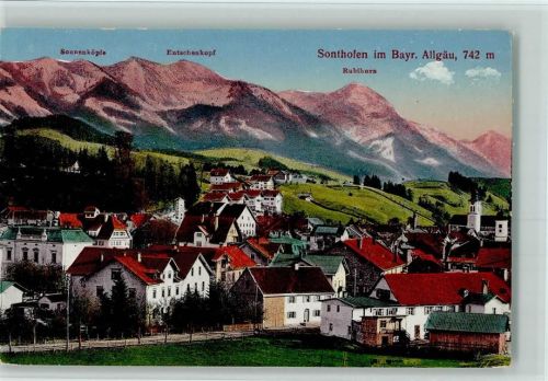 Sonthofen Ortsansicht