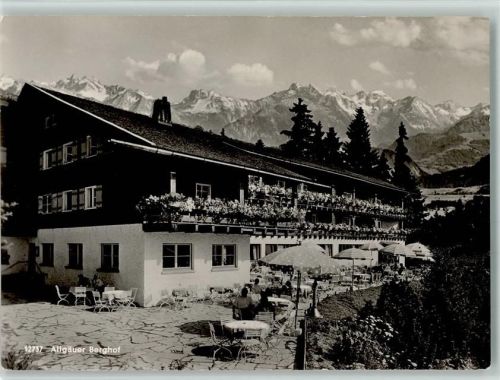 Sonthofen Allgäuer Berghof Alpe Eck