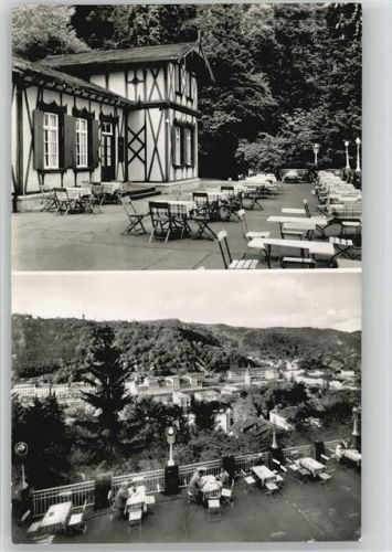 Bad Ems Cafe Terrasse "Schweizerhaus"