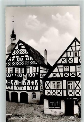 Prichsenstadt Fachwerkhäuser Foto Ako