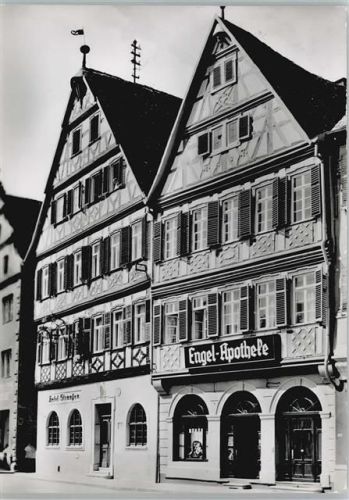 Bad Mergentheim 1956 Engel Apotheke