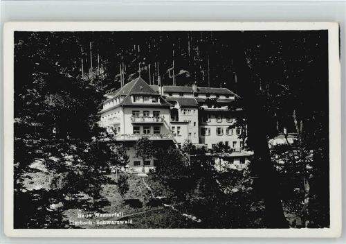 Lierbach Haus Wasserfall