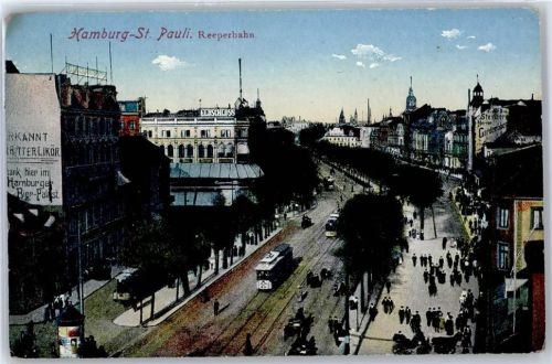 St. Pauli Reeperbahn