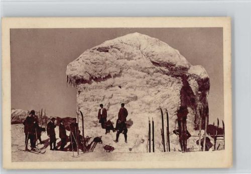 Güntherhaus Hüttenstempel Winter