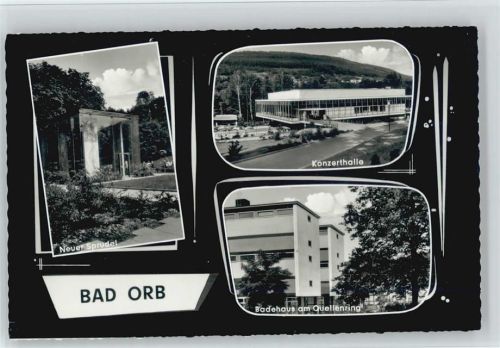 Bad Orb Sprudel Konzerthalle Badehaus