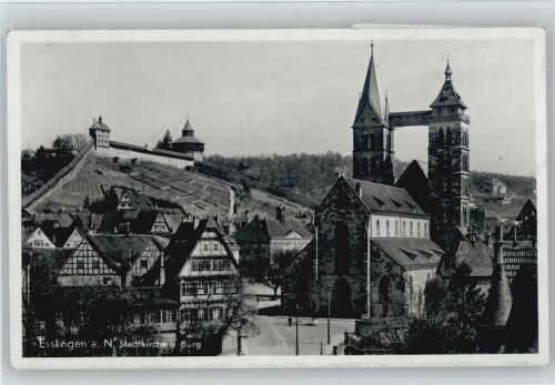 Esslingen Stadtkirche Burg