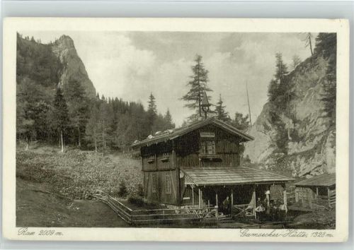 Gamsecker Hütte Hüttenstempel Rax-Schneeberg-Gruppe