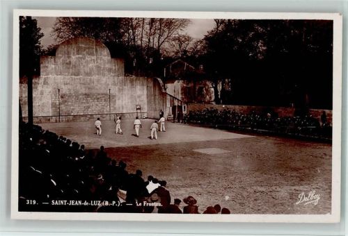 Saint-Jean-de-Luz - Le Fronton - Pelota Turnier ca 1938 Foto