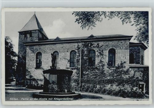 Kürten Kirche Kriegerdenkmal