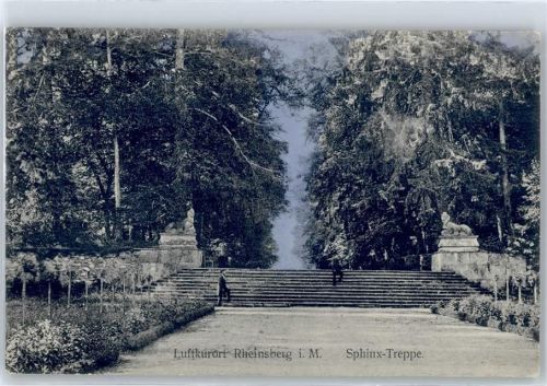 Rheinsberg Sphinx-Treppe