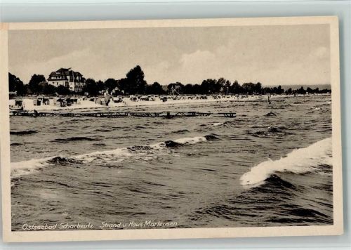 Scharbeutz Strand und Haus Martensen