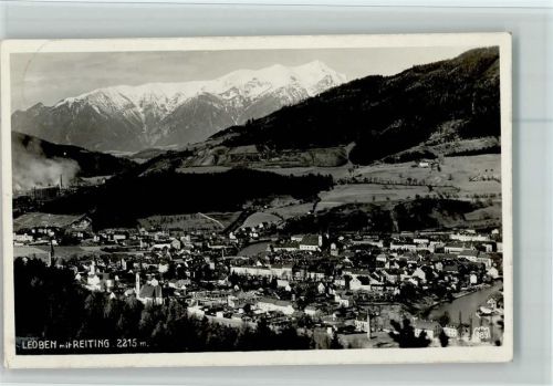 Leoben Gesamtansicht mit Reiting