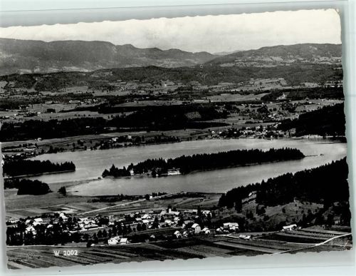 Faakersee Luftaufnahme