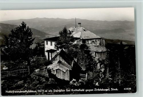 Knittelfeld Naturfreundeschutzhaus Steinplan Zirbitzkopf