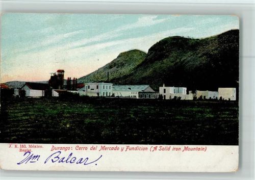 Cerro del Mercado y Fundicion AK good condition