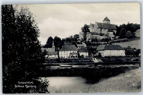 Schweinfurt Schloß Mainberg, Trinks AK