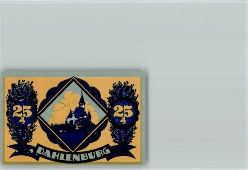 Dahlenburg Notgeldschein Kirche