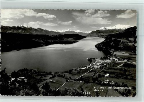 Döbriach Gesamtansicht Millstättersee
